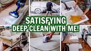2021 SATISFYING DEEP CLEAN WITH ME | EXTREME CLEANING MOTIVATION