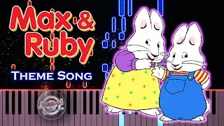 Max and Ruby Theme Song Piano Tutorial