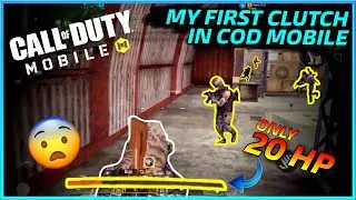 My First Clutch With 20 HP | PUBG Ban?😔 | Total 28 Kill's | COD Mobile