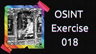 OSINT Exercise 018 | Solution and full walkthrough