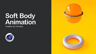 Cinema 4D Tutorial - How to use soft body dynamics