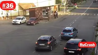 ДТП подборка с видеорегистратора, ВОДЯТЛЫ, ЛИХАЧИ #36