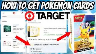 Target Pokemon Card Restock Guide - Don't MISS This!