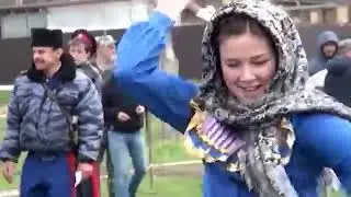 Если в душе казачка Девушки казачки Фланкировка