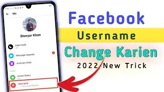 How To Change Username On Facebook 2022 | How To Change Facebook copy link Username 2022
