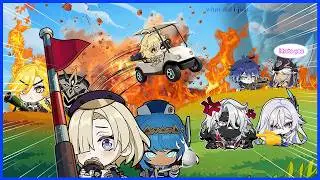 Genshin Voice Actors play Super Battle Golf Part 1