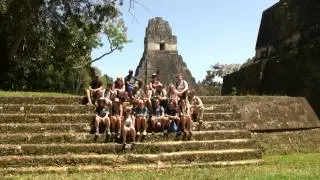 Group Picture: Tropical Biology Class; Tikal, Guatemala.  (2367sp)