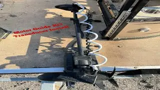 Motor Guide Xi3-Xi5- Transducer Install