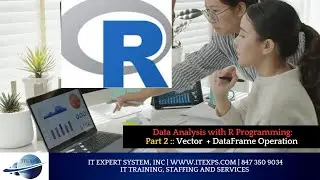R Programming   Vector and DataFrame operation Part 2 | AI & ML Data Analysis Training | IT Expert