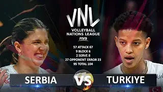 Serbia vs Türkiye | Women's VNL 2024