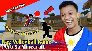 NagVolleyball Kame Sa Minecraft! | Comedy | RoyneiL13