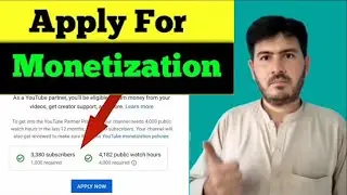 how to apply for monetization on youtube  youtube monetization apply kaise kre