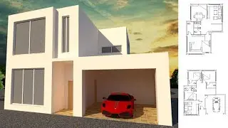 Sketchup Modern House Free Download