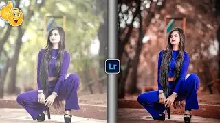 Lightroom mobile blue and brown tone photo editing tutorial || lr preset mobile || Alex Editing