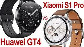Huawei Watch GT 4 vs Xiaomi Watch S1 Pro. Лицом к лицу в реальной эксплуатации 