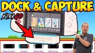 This Is AMAZING! Switch & Handheld PC Dock With A SPECIAL Feature! AverMedia X'TRA GO Unboxing