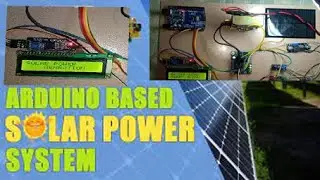 Solar Power Generation Using Arduino//solar power generation MPPT// #arduino.