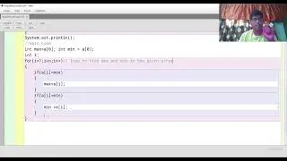 Program to find the frequency of maximum and minimum number in an array | java | ICSE X | class 10