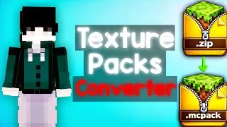 How To Convert Java Texture Packs To Bedrock Packs🔥(Under Minutes)