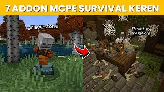 7 ADDON MCPE TERBAIK & BERGUNA UNTUK SURVIVAL MINECRAFT 1.20/1.21