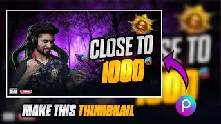 Make This Bgmi Live Stream Thumbnail Like LoLzZz & Jonathon Gaming In PicsArt 🔥