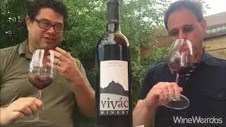 2018 Vivác Winery Refosco New Mexico Red Wine