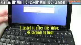 REVIEW: HP Mini 110 (USA) / HP Mini 1100 (Canada) Netbook