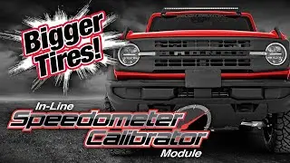 Bigger Tires on your Bronco? - How to Install the Hypertech Speedometer Calibrator.