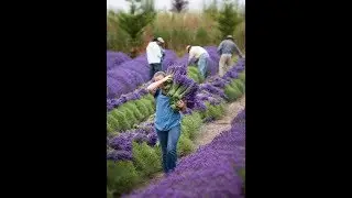 Lavanta Yağı Nasıl Çıkartılır. (Lavender harvest and oil distillation)