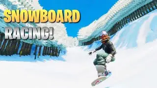 *Snowboard Racing* in Fortnite Creative!