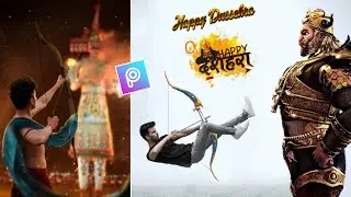 New dussehra photo editing picsart tutorial | navratri photo editing 2020