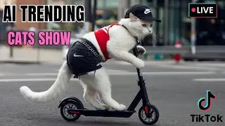 How to create trending TikTok Cat Walk Effect😺😺