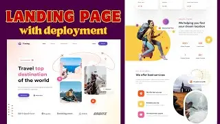 Travel Website using React JS | Vercel Deployment | 10 Days of Learning React JS # 10 🔥