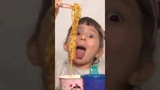 5 Year Old Eats SPICY Buldak Ramen 🍜🌶️ 🥵 