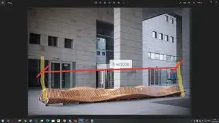 Сложная параметрическая скамья В SolidWorks