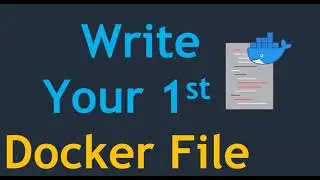 Dockerfile in Telugu | How to write Dockerfile | How to write 1st Dockerfile | Dockerfile basics