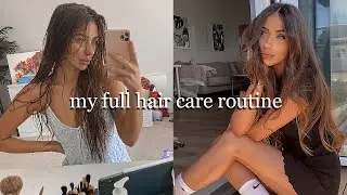 MY HAIR CARE ROUTINE: How I grew healthy long hair & how I style it 💖