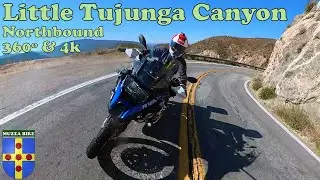 Little Tujunga Canyon northbound - 360º & 4k