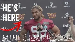 Ron Rivera Says Jacoby Brissett could be QB 1 Sam Howell Up & Down Day! Chase Yo￼ung Here|Camp Recap