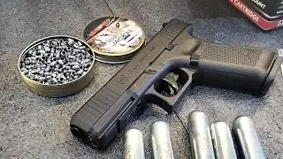 (Pellet Version) Airgun Umarex Glock 17 Gen 5 review and testing #airgun #airgunph