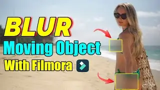 Filmora 11: How to add Mosaic and Blur to Moving Object in Wondershare Filmora