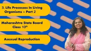 Life processes in Living Organisms Part-2 I Asexual Reproduction I Biology with Swapnali !!!