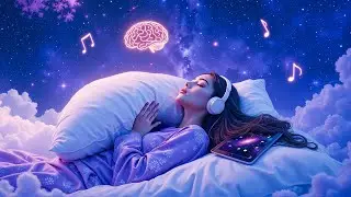 (No Ads) The DEEPEST Healing Sleep | 432Hz Alpha Brain Waves | Stop Overthinking, Worry & Stress