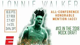 Lonnie Walker IV's 2018 NBA Draft Scouting Video | DraftExpress | ESPN