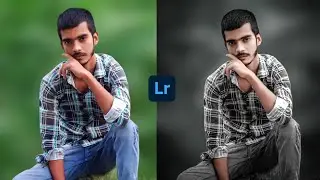 Lightroom photo editing||aqua and black effect Lightroom photo editing||