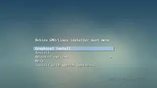 Установка Debian с помощью netinstall (network install)