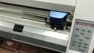 Обзор б/у плоттера Roland GX-500 с оптическим позиционированием