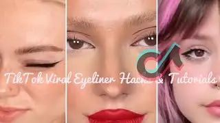 TikTok Viral Eyeliner Hacks & Tutorials|Beauty TikTok
