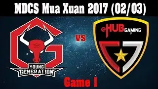 YG vs EHU Ván 1 - MDCS Mùa Xuân 2017 (02/03) - Saigon Young Generation Và Saigon eHUB United Ván 1