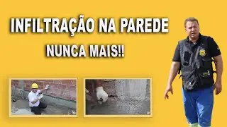 Infiltração na parede Nunca mais Passo a Passo - Infiltration in the wall Never again Step by Step